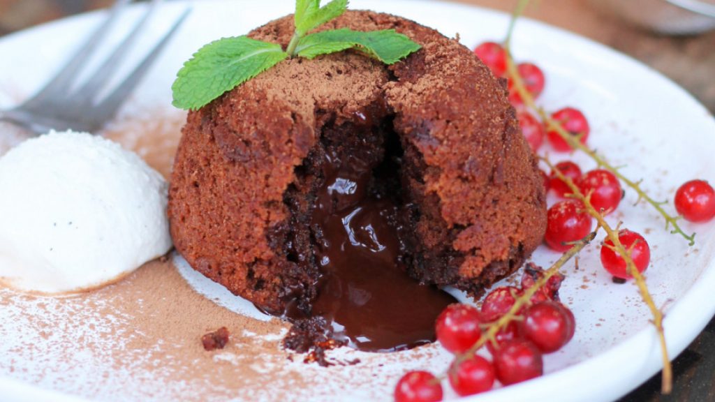 Vegan Chocolate Fondant