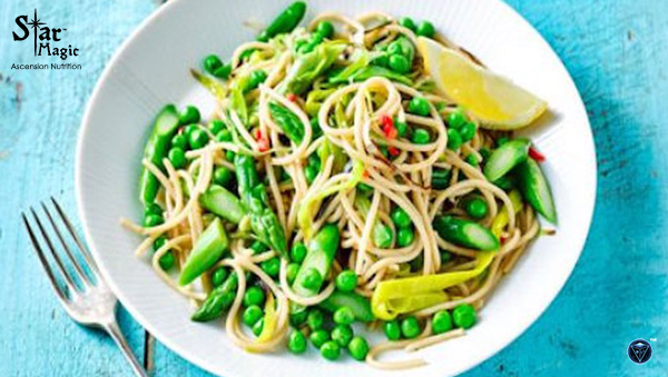 Lemon Asparagus Pasta