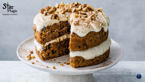 vegan carrot cake - Star Magic Healing