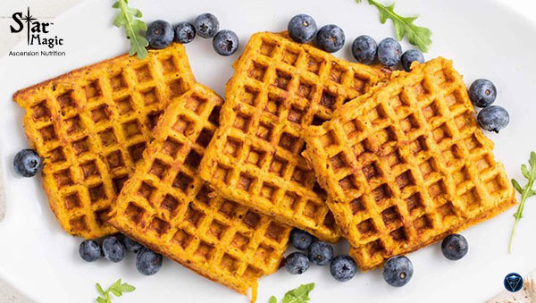Cinnamon Oat Waffles