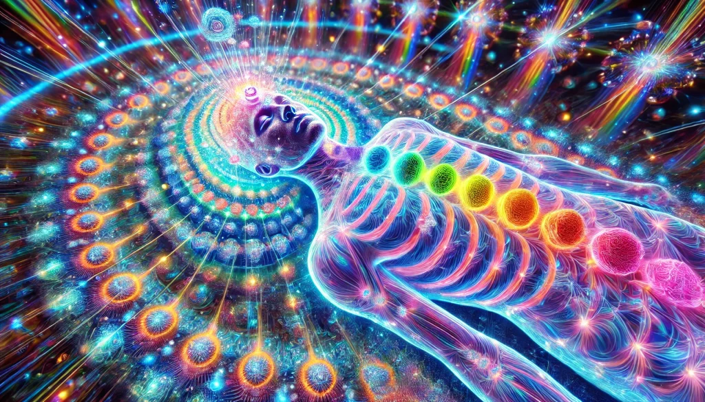 Abstract representation of kundalini energy - Star Magic Healing